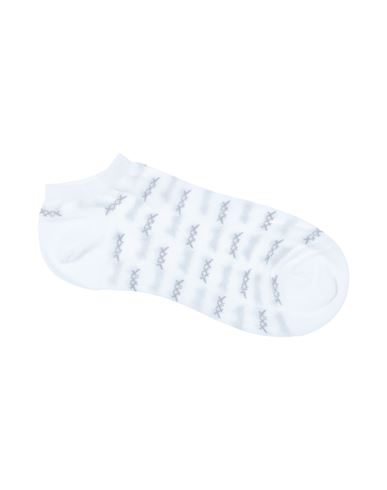 Shop Zegna Man Socks & Hosiery White Size 6-9 Cotton, Polyamide