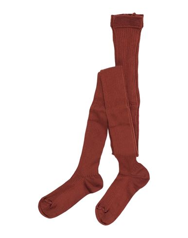 Dsquared2 Man Socks & Hosiery Rust Size 34 Silk, Polyamide, Elastane In Red
