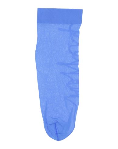 Wolford Woman Socks & Hosiery Bright Blue Size Onesize Polyamide, Elastane