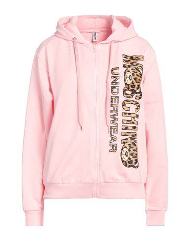 Moschino Underwear Woman Sweatshirt Pink Size L Cotton, Elastane