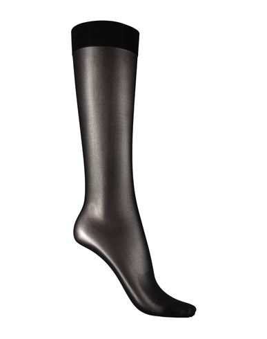 Shop Wolford Individual 10 Knee-highs Woman Socks & Hosiery Black Size 8-10 Polyamide, Elastane