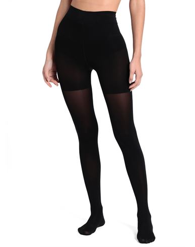 Wolford Individual 10 Control Top Sheer Tights In Black