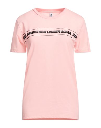 Moschino Woman Undershirt Pink Size S Polyester, Cotton, Elastane