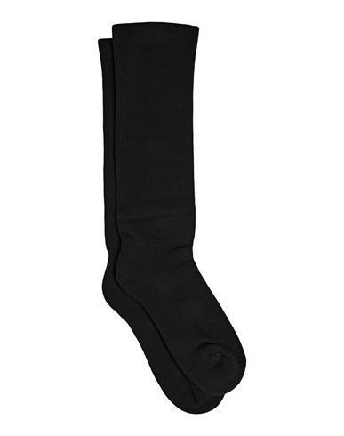 Rick Owens Man Socks & Hosiery Black Size 4-6 Cotton, Elastane