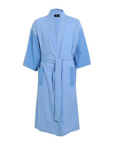 Hay Duo Robe Dressing Gown Or Bathrobe Azure Size Onesize Cotton In Blue