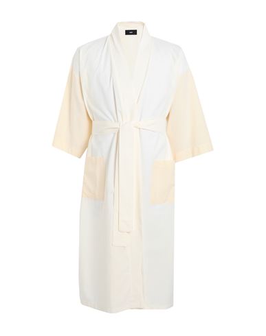 Shop Hay Duo Robe Dressing Gown Or Bathrobe Ivory Size Onesize Cotton In White