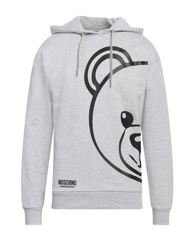 Underwear Man Sweatshirt Grey Size XL Cotton, Elastane