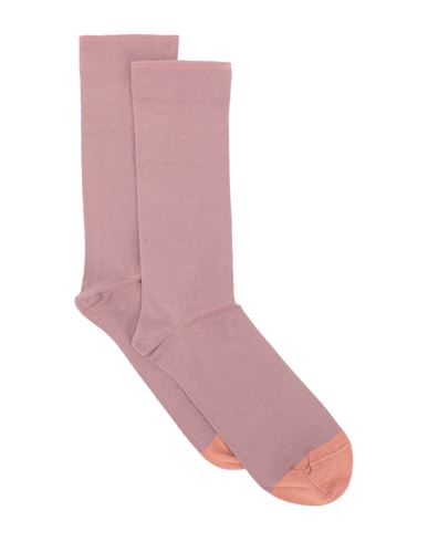 Bonne Maison Woman Socks & Hosiery Pastel Pink Size 9-11 Cotton, Polyamide, Elastane
