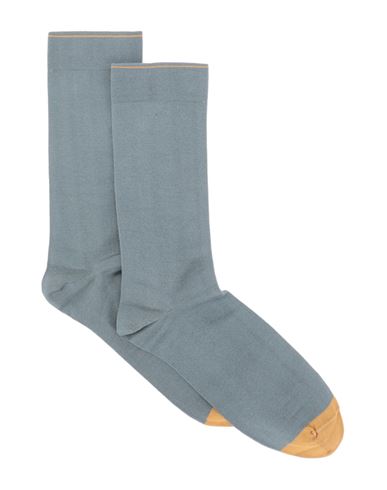 Bonne Maison Woman Socks & Hosiery Lead Size 7.5-9.5 Cotton, Polyamide, Elastane In Grey