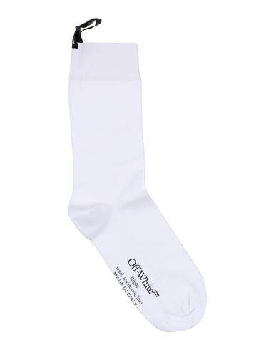 Off-white Woman Socks & Hosiery White Size Onesize Polyamide, Elastane