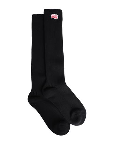 Shop Kenzo Woman Socks & Hosiery Black Size 6-8 Cotton, Polyamide, Lycra