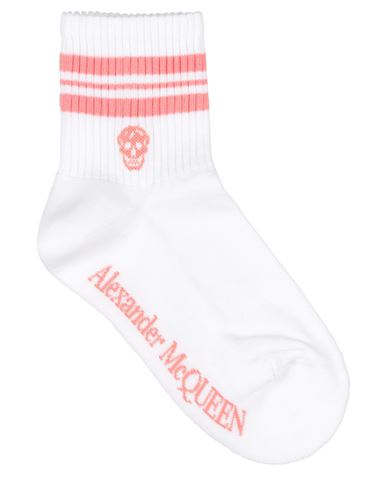 Alexander Mcqueen Woman Socks & Hosiery Pink Size L Cotton, Polyamide, Elastane
