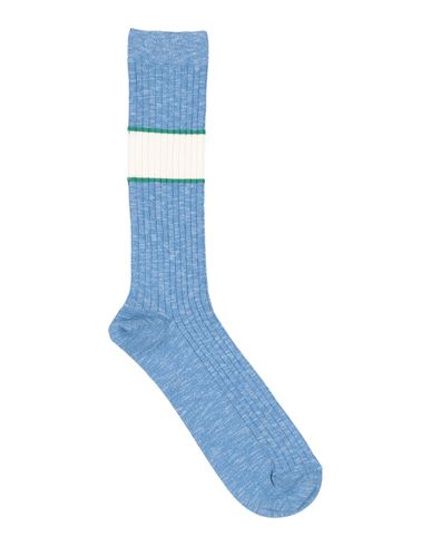 Ant45 Man Socks & Hosiery Pastel Blue Size Onesize Cotton