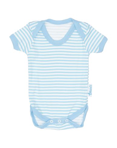 Bluebird Newborn Boy Baby Bodysuit Sky Blue Size 0 Cotton