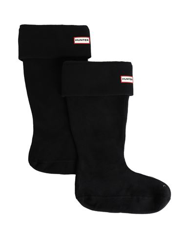 Hunter Woman Socks & Hosiery Black Size 8-10 Recycled Polyester