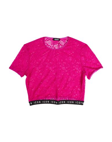 Dsquared2 Woman Sleepwear Fuchsia Size L Polyamide, Elastane In Pink