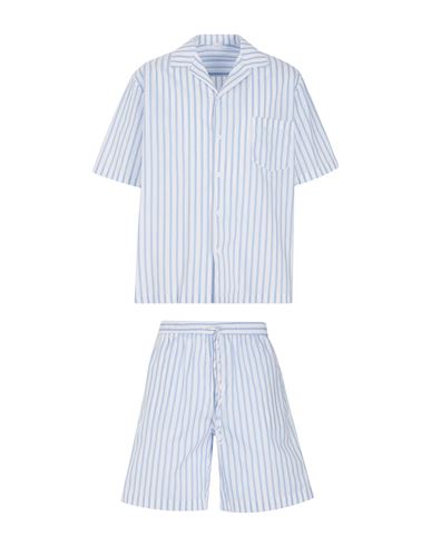 paddestoel correct Inspiratie 8 By Yoox Cotton Striped Pyjama Set Man Sleepwear White Size S Organic  Cotton | ModeSens