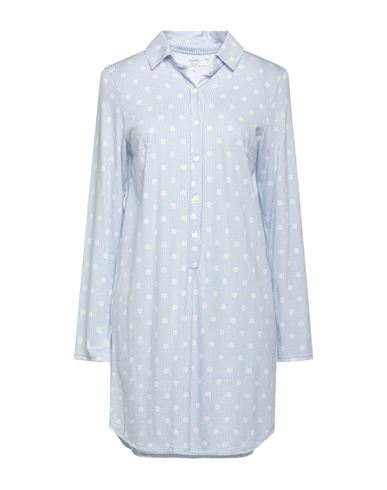 Calida Woman Sleepwear Azure Size Xxs Cotton, Tencel In Blue