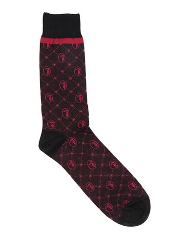 Shop Trussardi Man Socks & Hosiery Black Size 6-9 Cotton, Polyamide