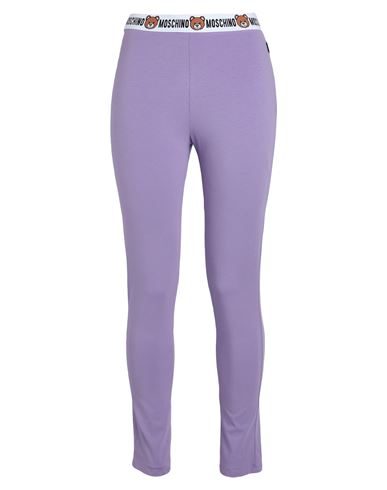 Moschino Woman Sleepwear Light Purple Size L Cotton, Elastane