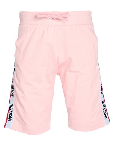 Moschino Man Sleepwear Pink Size S Cotton, Elastane