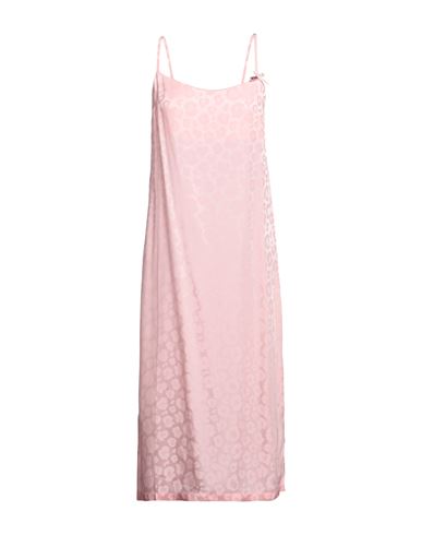 Moschino Woman Slip Dress Pink Size Xl Acetate, Silk