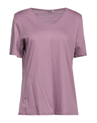 Calida Woman Sleepwear Mauve Size M Cotton In Purple