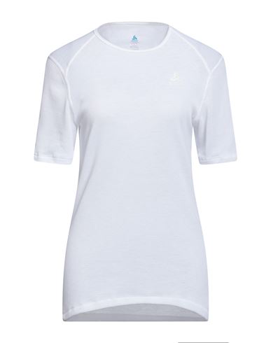 Odlo Woman Undershirt White Size L Recycled Polyester