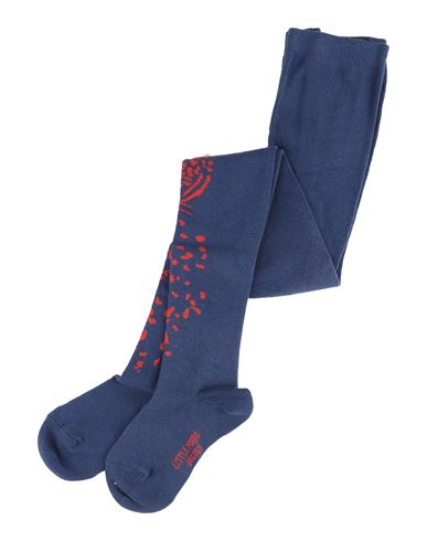 Marc Jacobs Babies'  Toddler Boy Socks & Hosiery Navy Blue Size 10c Cotton, Polyamide, Elastane
