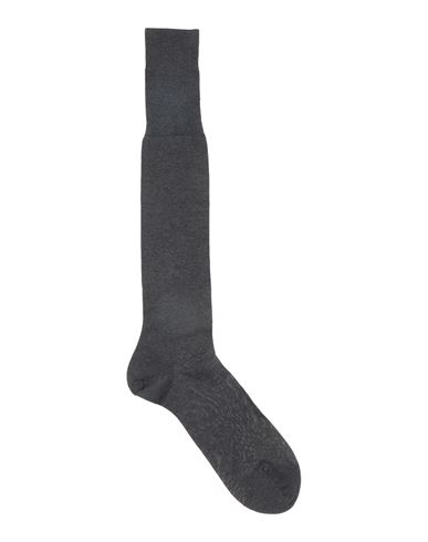 Hugo Boss Boss  Man Socks & Hosiery Lead Size 12-13 Cotton In Grey