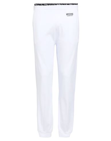 Moschino Man Sleepwear White Size Xs Cotton, Elastane