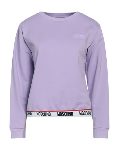 Moschino Woman Undershirt Light Purple Size S Cotton, Elastane