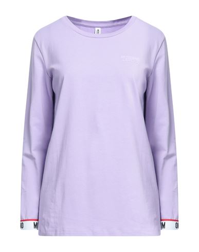 Moschino Woman Undershirt Light Purple Size Xs Cotton, Elastane