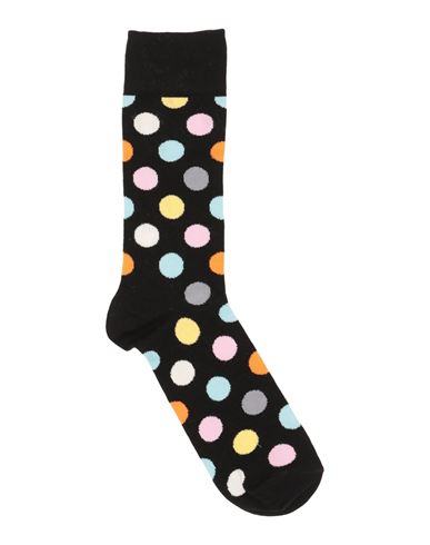 Happy Socks Man Socks & Hosiery Black Size Onesize Cotton, Polyamide, Elastane