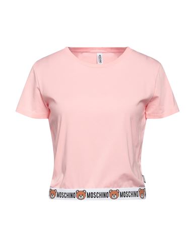 Moschino Woman Undershirt Pink Size L Cotton, Elastane