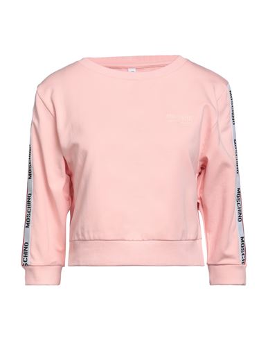 Shop Moschino Woman Undershirt Pink Size L Cotton, Elastane
