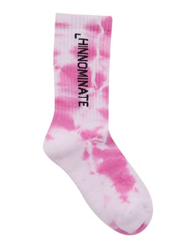Hinnominate Woman Socks & Hosiery Pink Size Onesize Cotton, Polyamide, Elastane