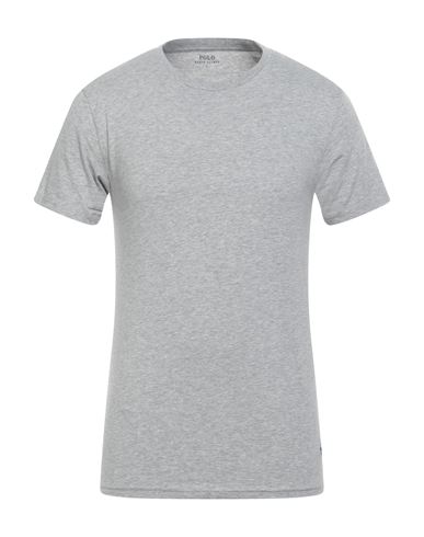 Polo Ralph Lauren Man Undershirt Light Grey Size L Cotton, Elastane