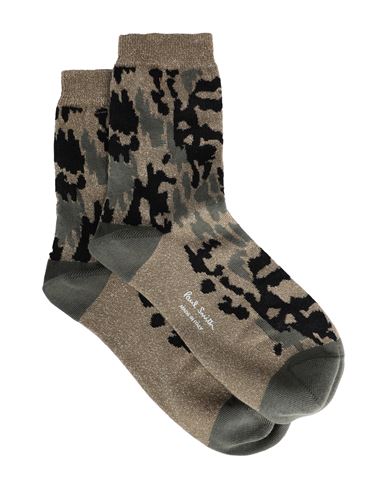 Paul Smith Woman Socks & Hosiery Military Green Size Onesize Cotton, Polyamide, Polyester, Elastane