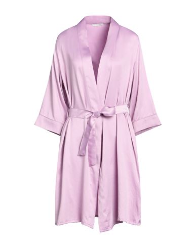 Verdissima Woman Dressing Gown Or Bathrobe Light Purple Size Xxl Polyester