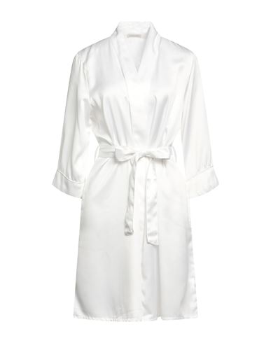 Verdissima Woman Dressing Gown Or Bathrobe White Size Xxl Polyester