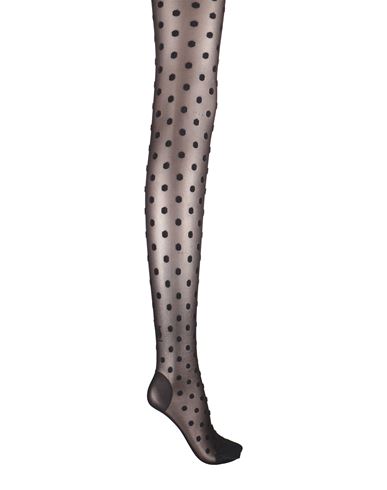 Lanvin Woman Socks & Hosiery Black Size M Polyamide, Elastane