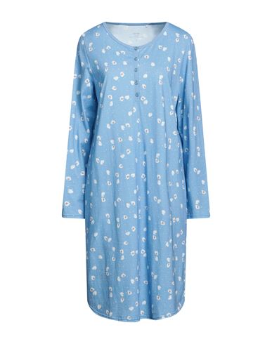Calida Woman Sleepwear Light Blue Size M Cotton