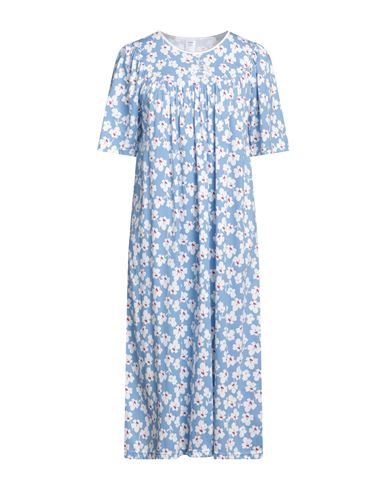 Calida Woman Sleepwear Pastel Blue Size M Cotton