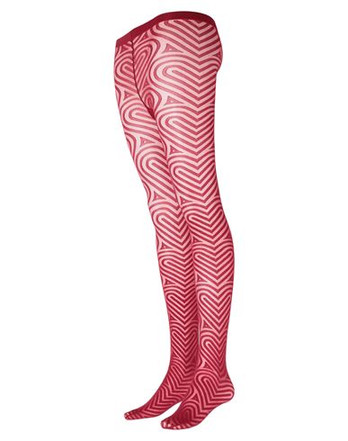 Wolford Woman Socks & Hosiery Garnet Size Xs Polyamide, Elastane In Red