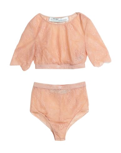 Off-white Woman Underwear Set Blush Size 0 Polyamide, Elastane In Pink