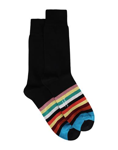 Paul Smith Man Socks & Hosiery Black Size Onesize Organic Cotton, Nylon, Elastane