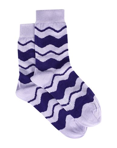 Paul Smith Woman Socks & Hosiery Lilac Size Onesize Cotton, Polyamide, Elastane In Purple