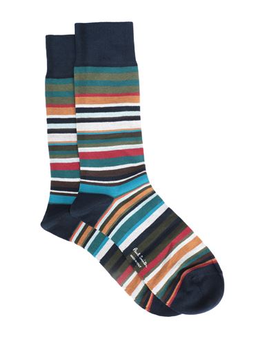 Paul Smith Man Socks & Hosiery Navy Blue Size Onesize Cotton, Polyamide, Elastane