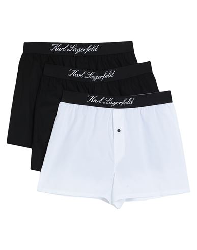 Karl Lagerfeld Hotel Karl Woven Boxer Set 3x Man Boxer White Size Xl Cotton